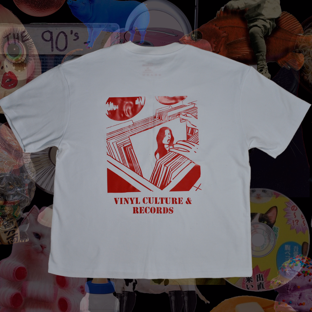 PLAYERA VINYL BLANCA 180 G