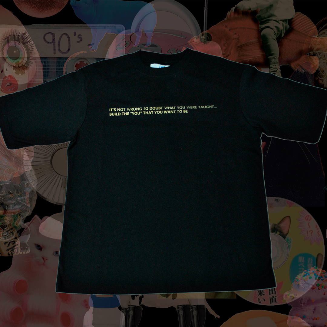 PLAYERA OUTSIDE NEGRA 180 G