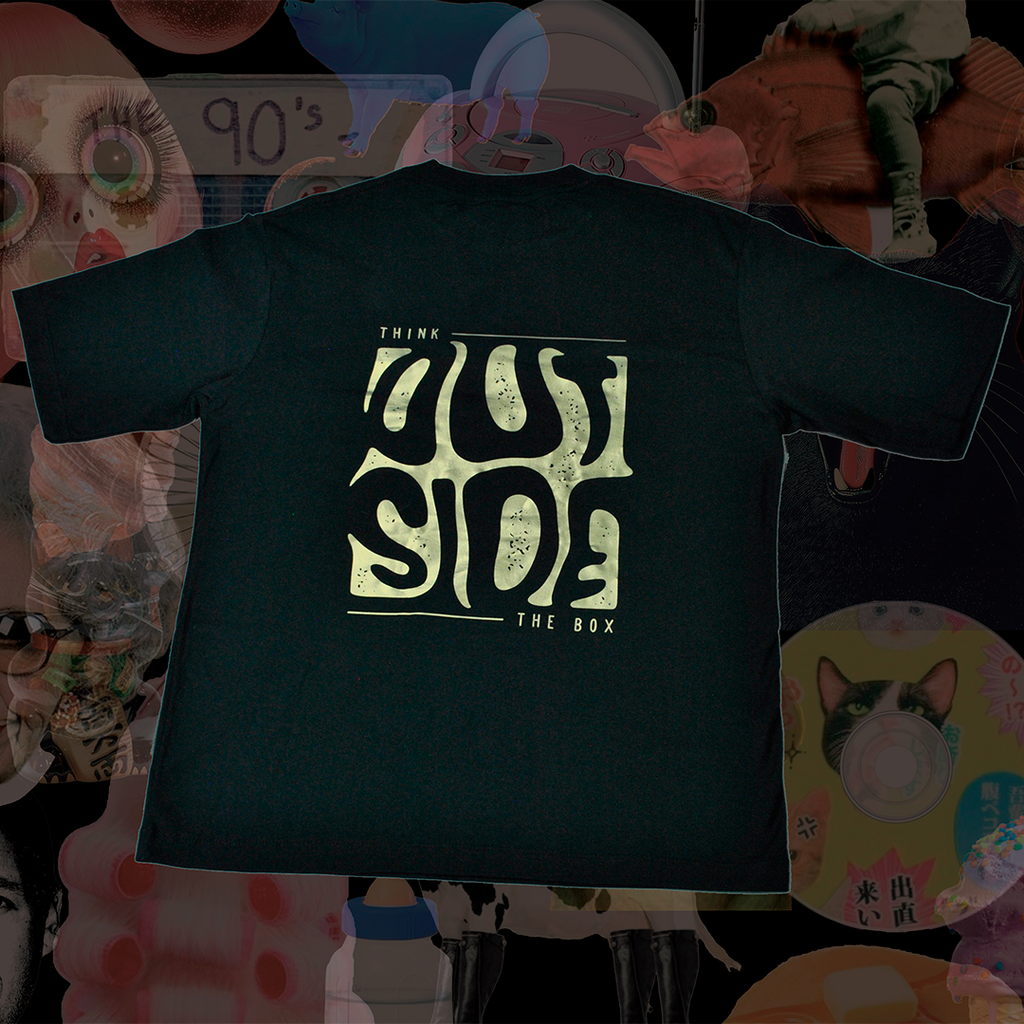 PLAYERA OUTSIDE NEGRA 180 G