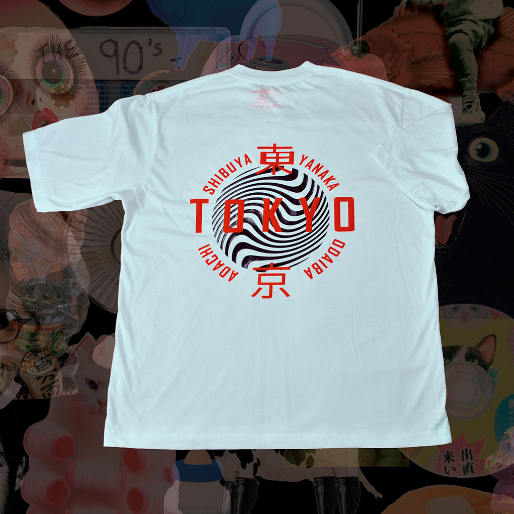PLAYERA TOKYO BLANCA 180 G