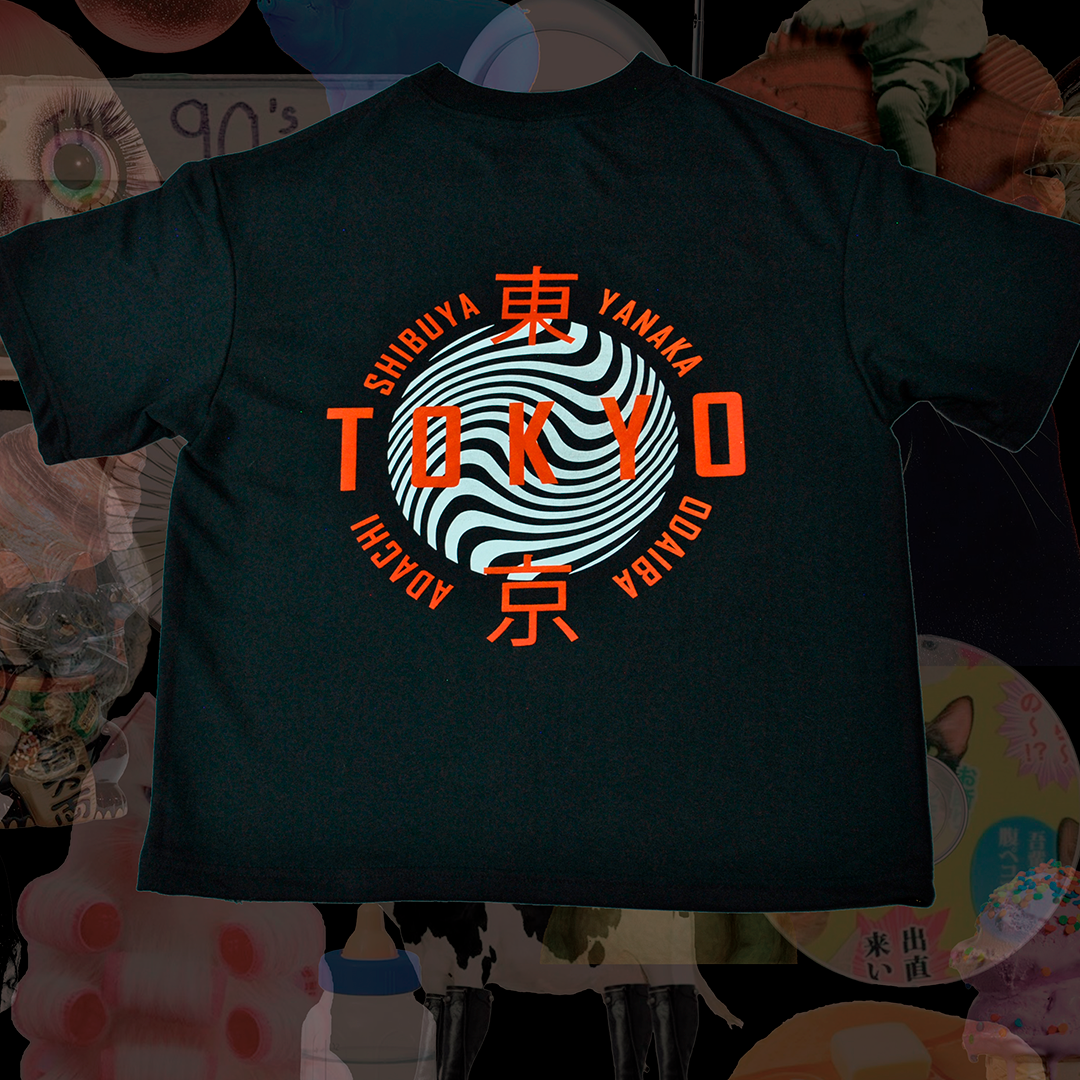 PLAYERA TOKYO NEGRA 180 G